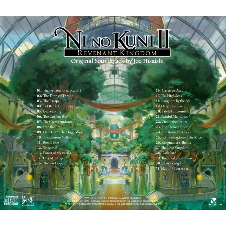 Ni no Kuni II Revenant Kingdom Original Soundtrack