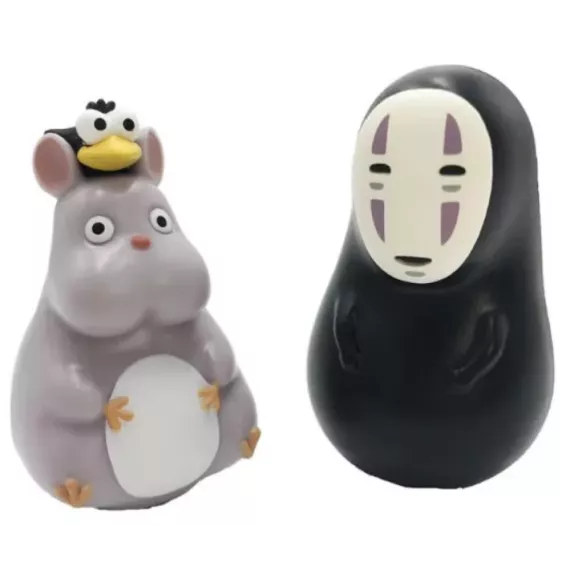 Ghibli Figurines No-Face & Bô Nezumi "Spirited Away" Ghibli Figurines No-Face & Bô Nezumi "Spirited Away"