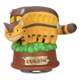 Catbus Music Box Statue "My Neighbor Totoro"