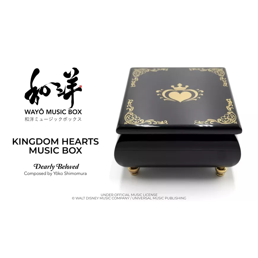送料無料新品非売品KINGDOM HEARTS MUSICBOX Kingdom Hearts Music Box Dearly Beloved 20th Anniversary